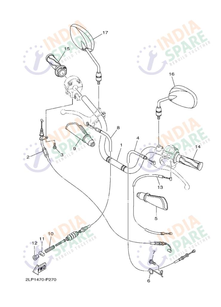 STEERING HANDLE & CABLE
